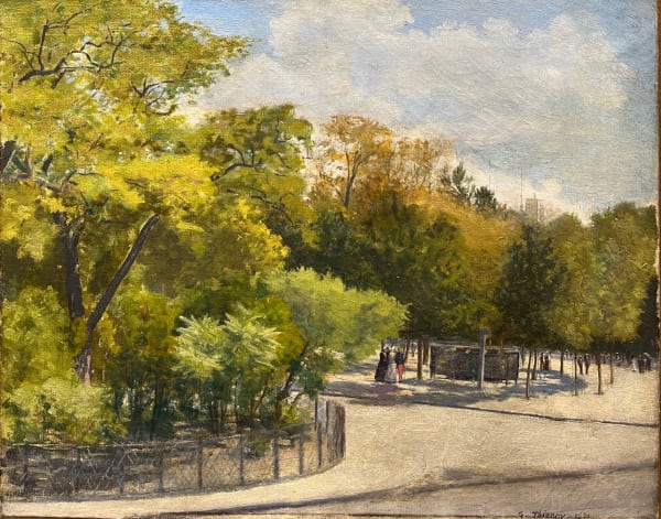 Gaston Thierry Paris, Jardin Du Luxembourg, 1891