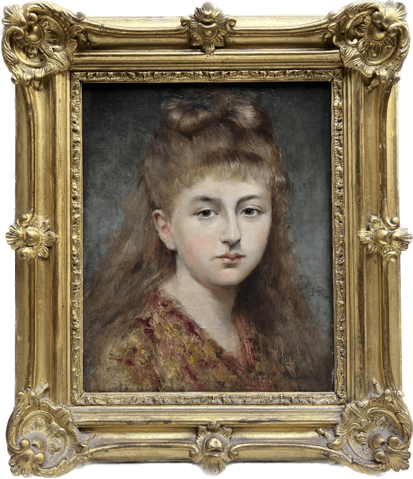 Henri Regnault, Portrait de jeune fille