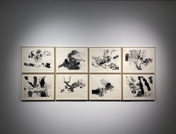 Kurt Chan 陳育強, 片石花開 / 地胎動 / 遠響 / 一秒生万物 / 一瞥 / 丫角生春 / 風隱 / 飛來, 2021