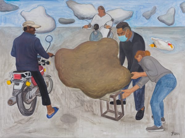 Liu Sheng 劉聲, Lost in a Cloud 一舊雲, 2022