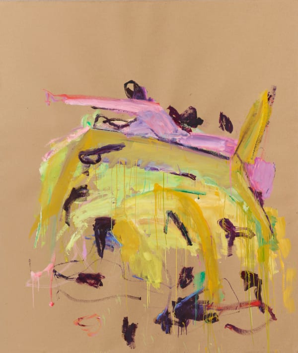 Martha Jungwirth, Ohne Titel (Tulpenstrauß), 2022