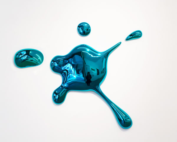 Philippe Berry, Splash Turquoise, 2018