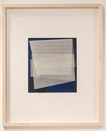 TOM HENDERSON, Moiré - Cerlean Blue, 2019