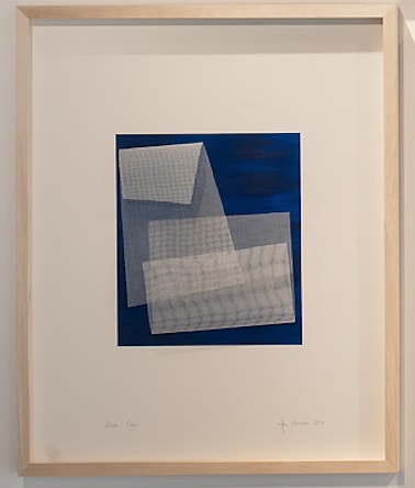 TOM HENDERSON, Moiré - Ultra marine, 2019