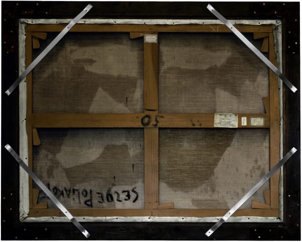 Verso n°48, Composition, par Serge Poliakoff, collection du musée des beaux-arts de Lyon, 2012