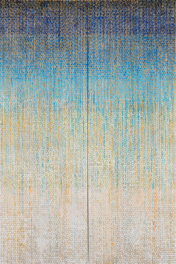 BEATRICE CASADESUS, Aurore Bleue, 2021