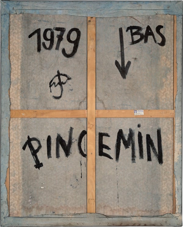 Versos, Sans Titre 1979, par Jean-Pierre Pincemin, 2016