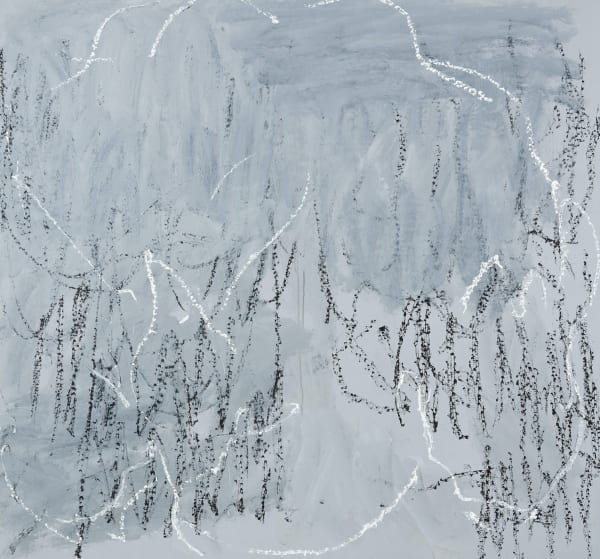 Suite Calcicole VII, 2021 Technique mixte sur toile / Mixed technique on canvas 142 x 152 cm / 55 7/8 x 59 7/8 in.