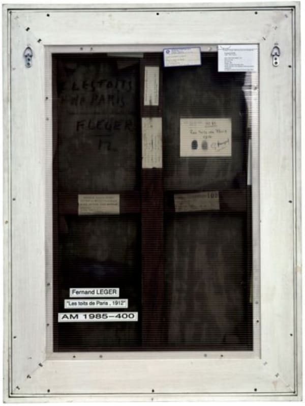 Verso n°16, Les toits de Paris, par Fernand Léger, collection Centre Pompidou, Paris, 2007