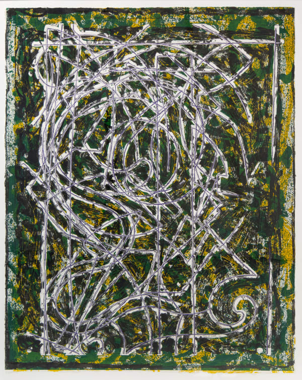 Frank STELLA, Talladega Three, 1982