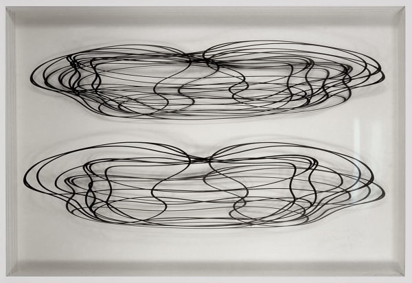 Pascal BAZILE, Troubles, blanc , 2001