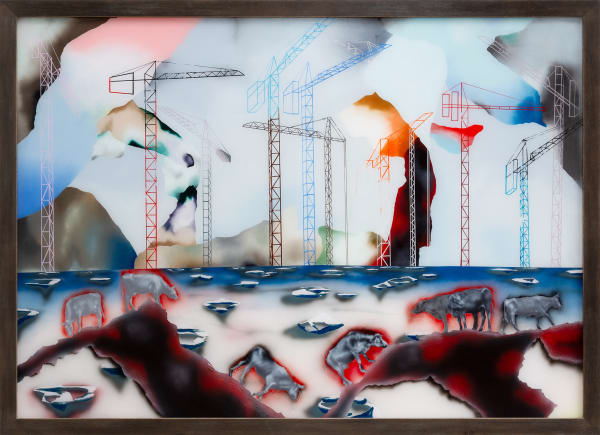 Daniel SCHLIER, Printemps (Wir bauen eine neue Stadt), 2023