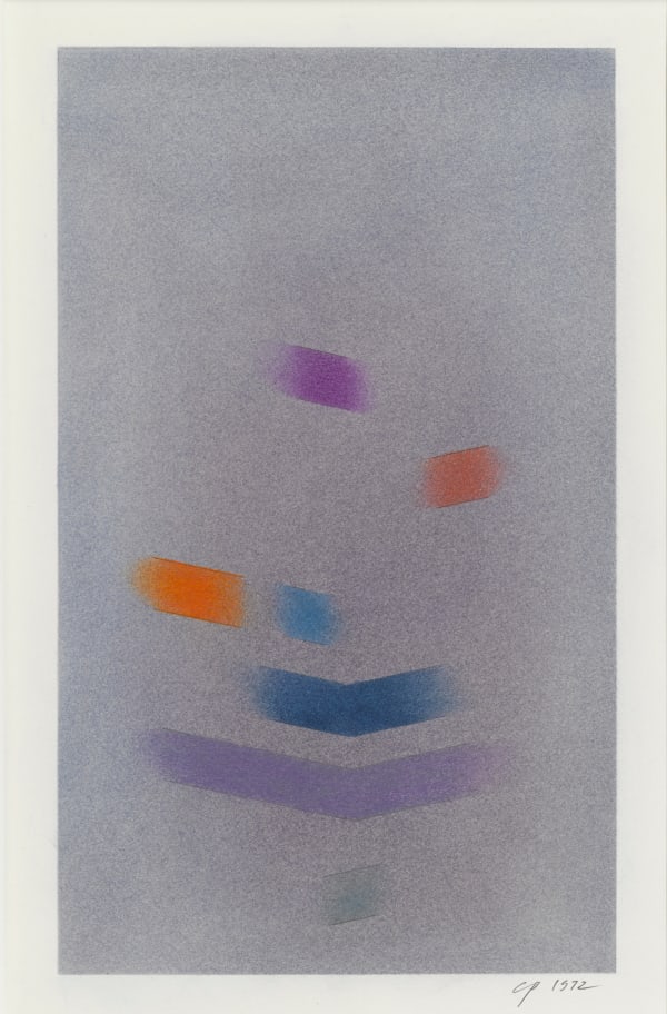 Charles Pollock, Pastel #3, 1972