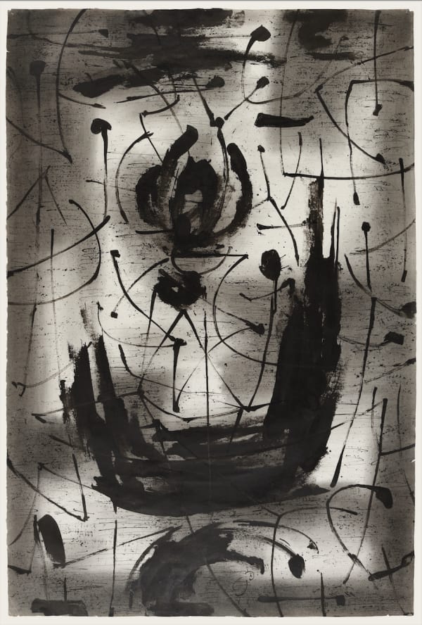 Charles Pollock, Untitled drawing B, 1956