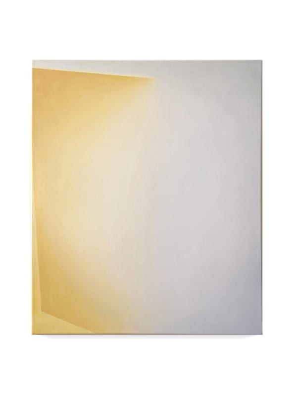 Friederike Walter, Teilung Gelb, Blau, Grau, 2025