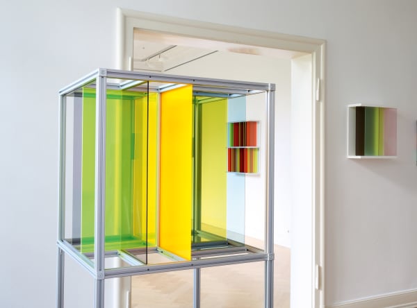 Bettina Bürkle, Farblichtkubus II, 2016