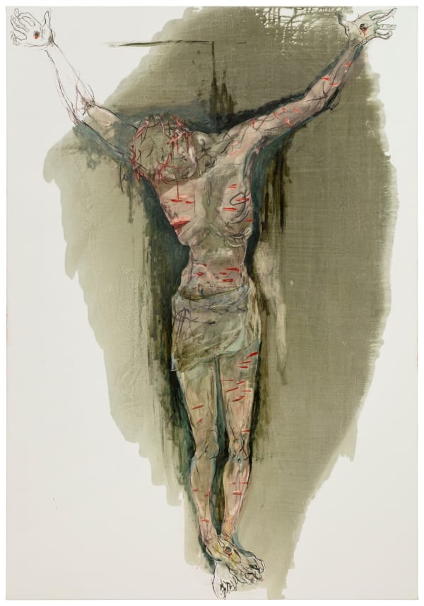 Marjatta Tapiola, Ristiinnaulittu I, 2025