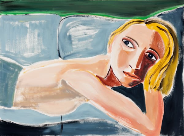 Jenni Hiltunen, Sleeping on the Sofa, 2024