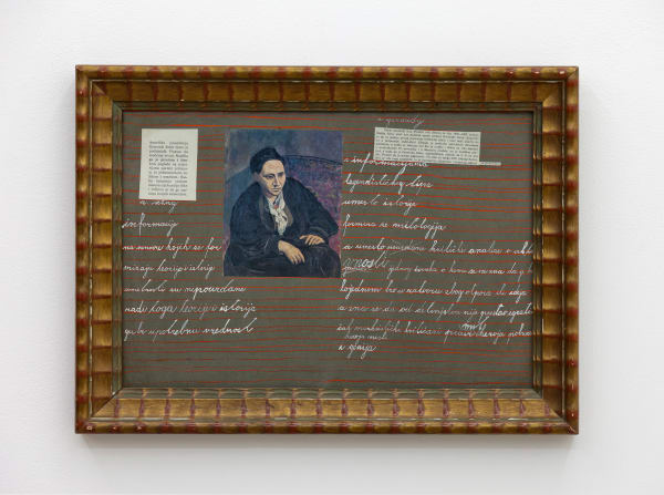 Mangelos, američka pesnikinja Gertrude Stein često je podsećala Picassa, (American poet Gertrude Stein often used to remind Picasso...), 1967-1972