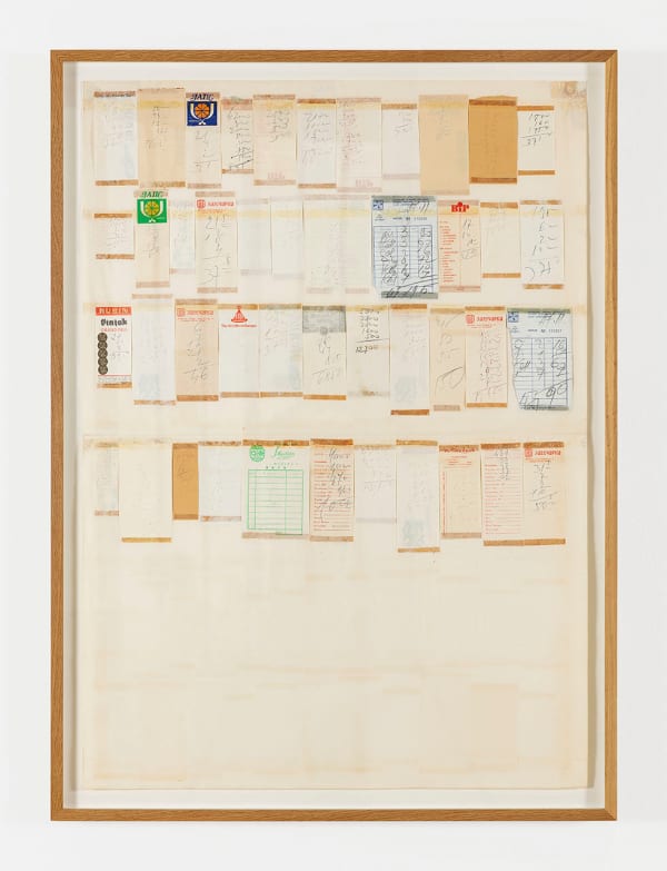 Tomislav Gotovac, Untitled (Bills 1), 1976