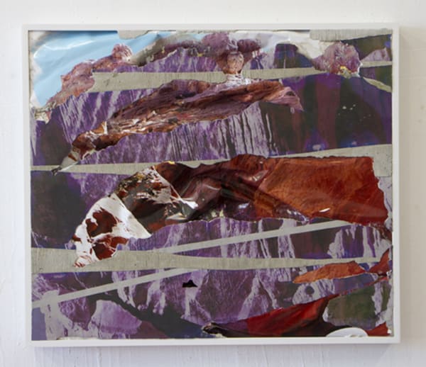 Letha WILSON Little Wild Horse Canyon Red 61 x 71,1 x 2,6 cm 24 1/2 x 28 1/2 x 1 1/2 inches