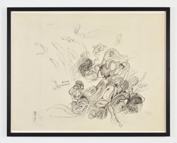 Bernard Réquichot, Sans titre (recto-verso), 1960 circa