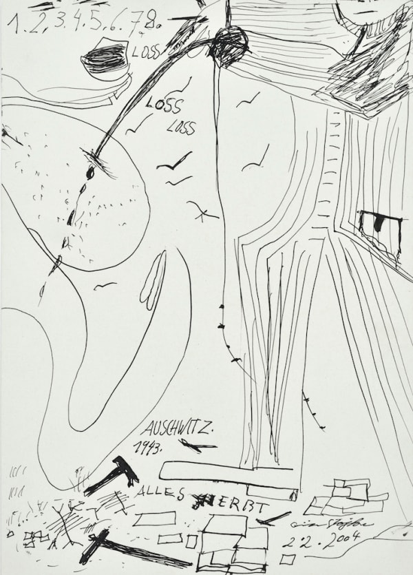 Ceija Stojka, 1 2 3 4 5 6 7 8 Allez , allez allez ! Auschwitz 1943 Tout est mort ref 980, 02/02//2004