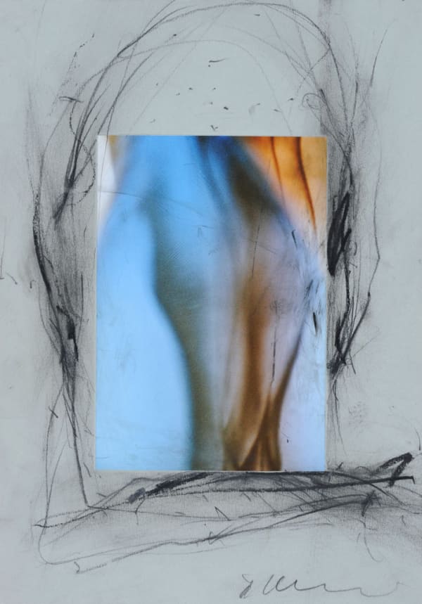 Arnulf RAINER Pierre Molinier Ubermalung #30 Dessin 33,3 x 23,2 cm 13.1 x 9.1 in