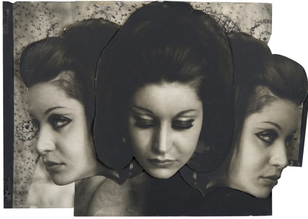 Pierre Molinier, Les Hanel 1 - Collage original, 1969