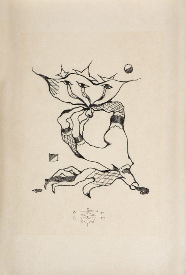 Pierre Molinier, Les seins étoilés n°1, circa 1958
