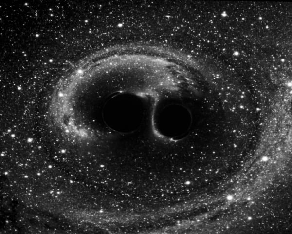 Marina Gadonneix, Untitled (Black hole collision) #2, 2016