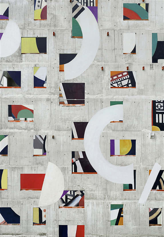 Stéphane Couturier, Série "Les nouveaux Constructeurs" Paris Seine Rive Gauche n°2, 2020