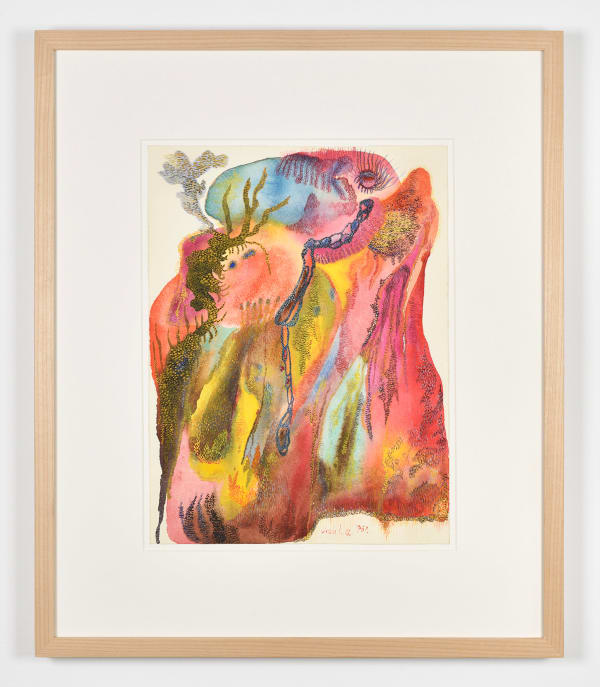 Ursula Schultze-Bluhm, Ohne Titel/Aquarelle I-V, 1961