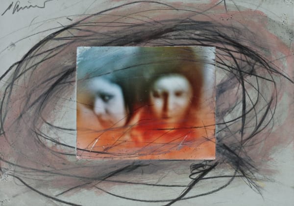 Arnulf Rainer, Pierre Molinier Ubermalung #17, 2008