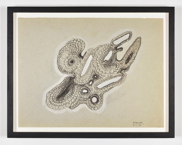 Bernard Réquichot, Sans titre, 1956 circa