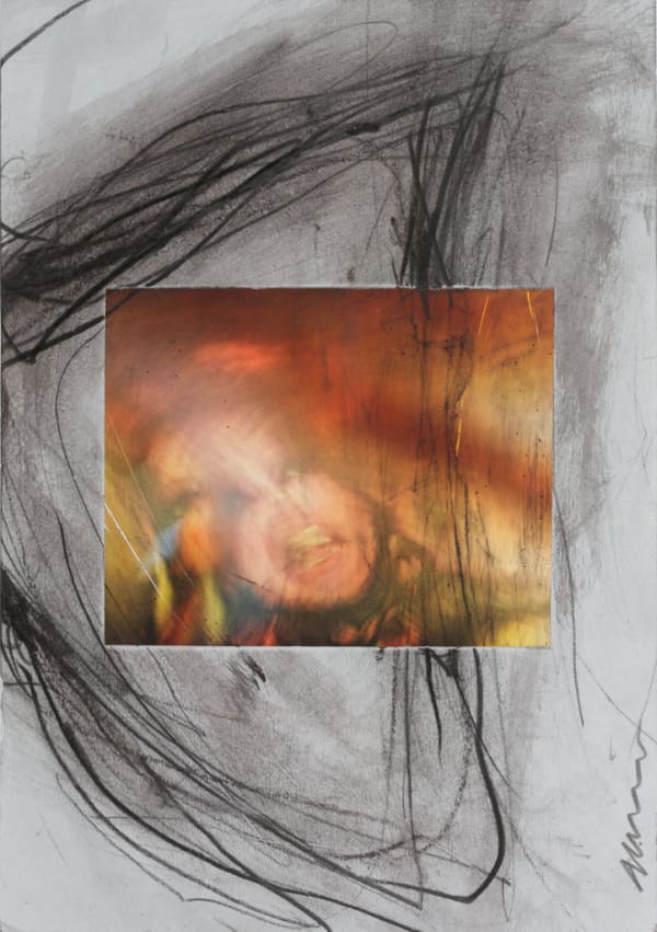 Arnulf RAINER Pierre Molinier Ubermalung #7 Dessin 33,3 x 23,2 cm 13.1 x 9.1 in