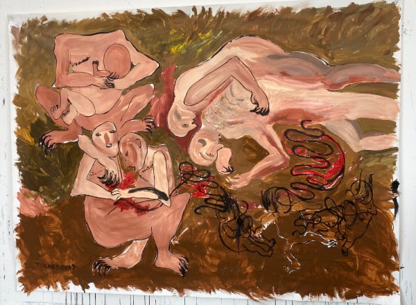 Find form in deformation (Butchered Bodies), 2025