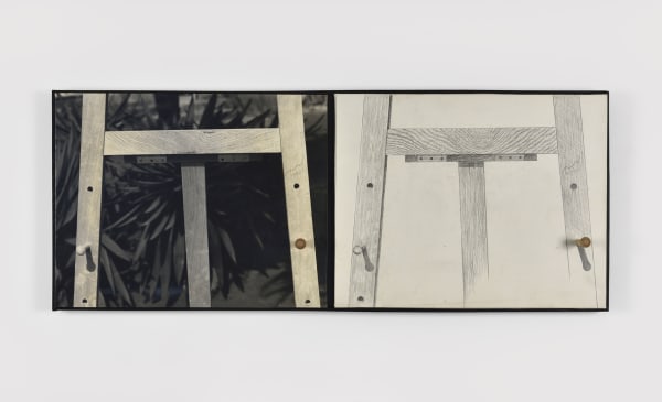 Masaki Nakayama, Two easels, 1973