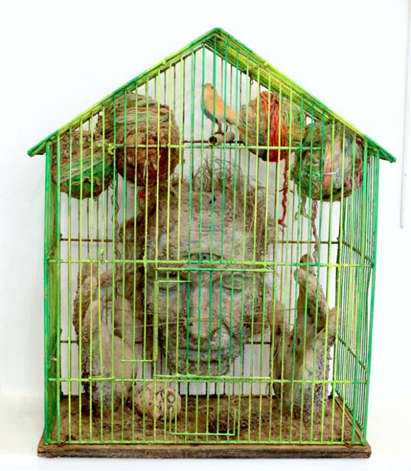 Tetsumi Kudo, Portrait of Artist, Buddha in Paris (Médiation entre futur programmé et mémoire enregistrée), 1976
