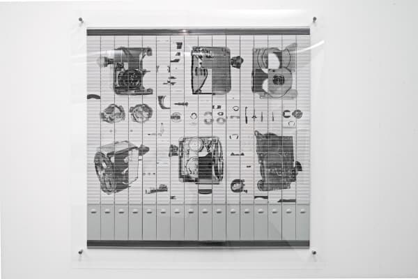 Isabelle Le Minh, PLANNING #6, 2023