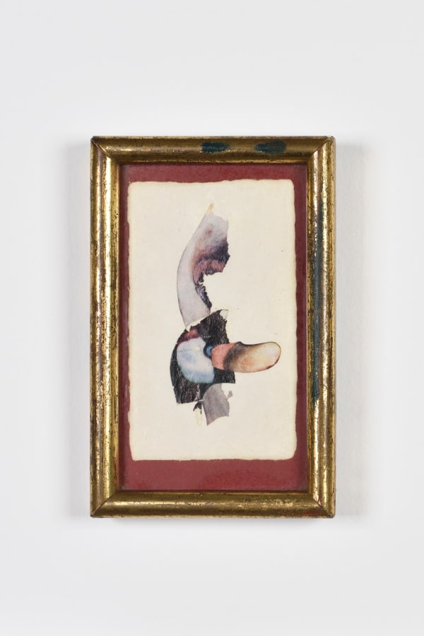 Bernard Réquichot, "Papiers choisis" titré au verso Antibaron 2, 1960