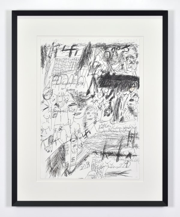 Ceija Stojka, Sans titre, ref 875, Non daté