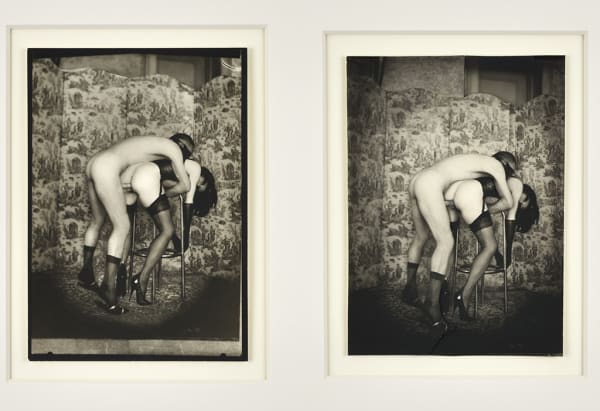 Pierre Molinier, Poupée violée / Double autoportrait in actum - Collage original finalisé, 1968