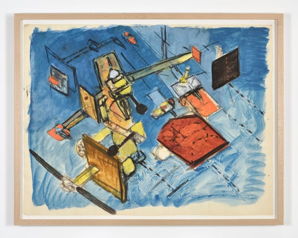 Roberto Matta, Sans titre, 1950 circa
