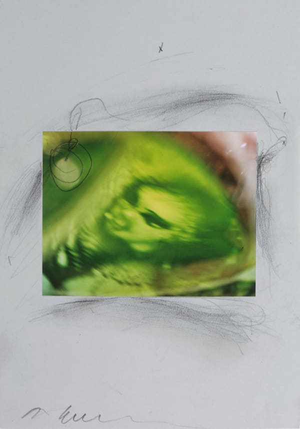 Arnulf RAINER Pierre Molinier Ubermalung #10 Dessin 33,3 x 23,2 cm 13.1 x 9.1 in