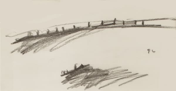 Pierre Tal Coat, Sans titre, 1984