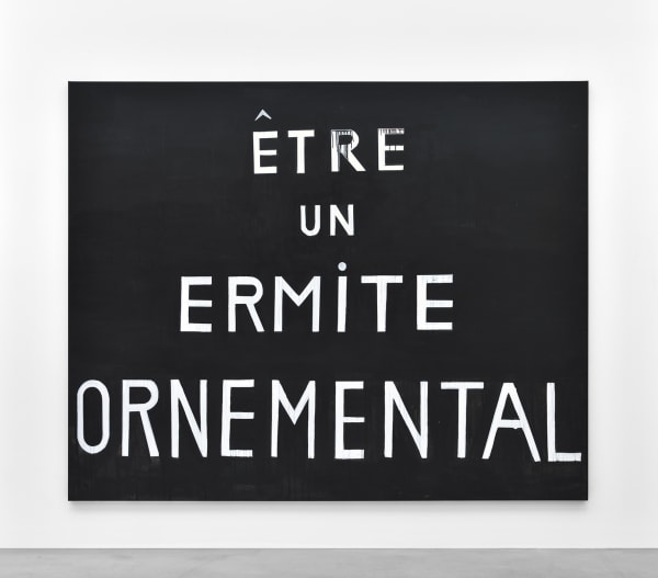 Hélène Delprat, ÊTRE UN ERMITE ORNEMENTAL, 2020