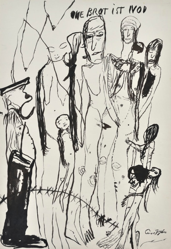 Ceija Stojka, Sans pain c'est la mort, ref 893, non daté