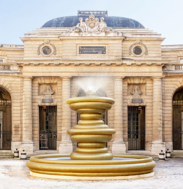 Fontaine à voeux gonflable, 2022