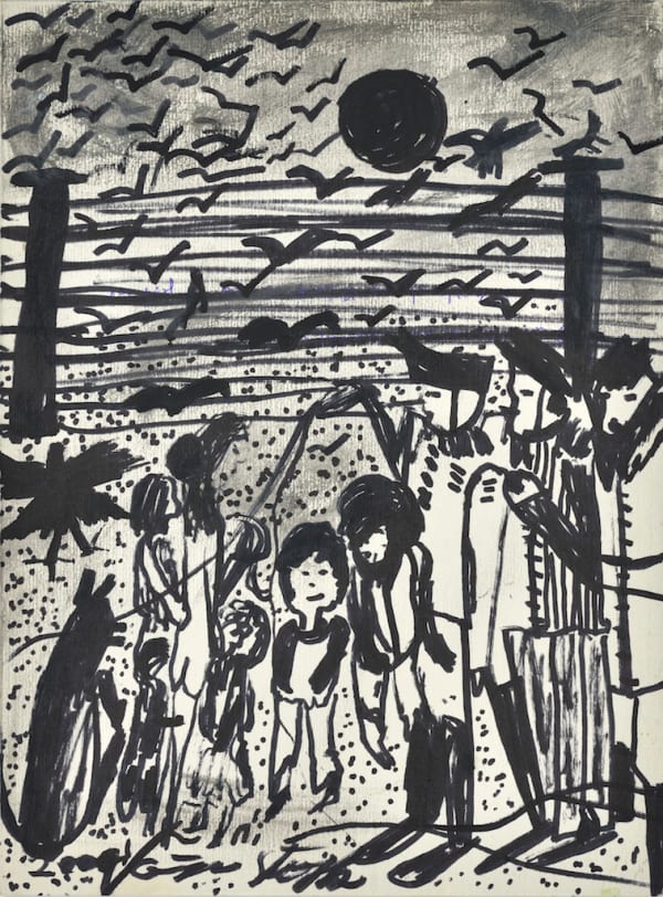 Ceija Stojka, Sans titre, ref 929, 2008